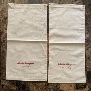 New SALVATORE FERRAGAMO Shoes Dust Bag Drawstring